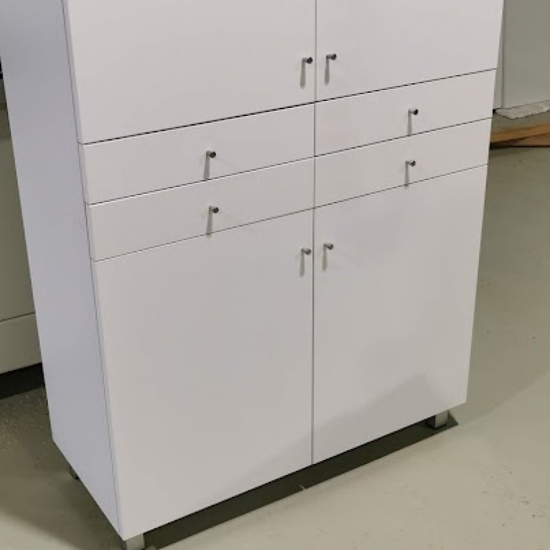 Móvel De Auxílio Branco